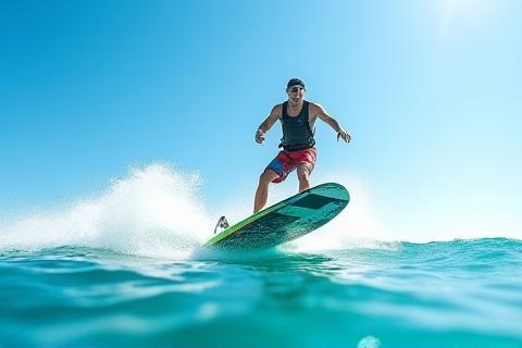 Card image showing the Hydrofoil E-Surf Experience in action